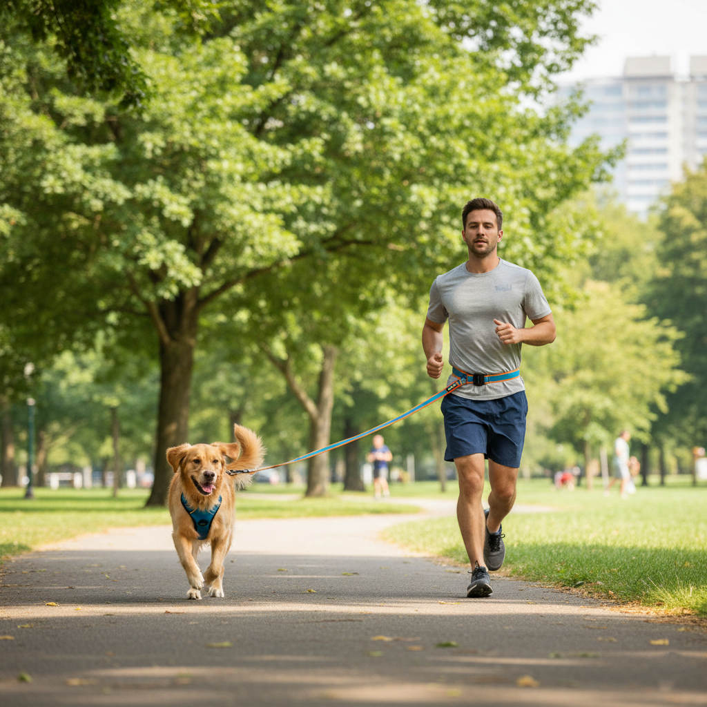 
                  
                    Freedom to Run - Hands Free Bungee Dog Lead
                  
                