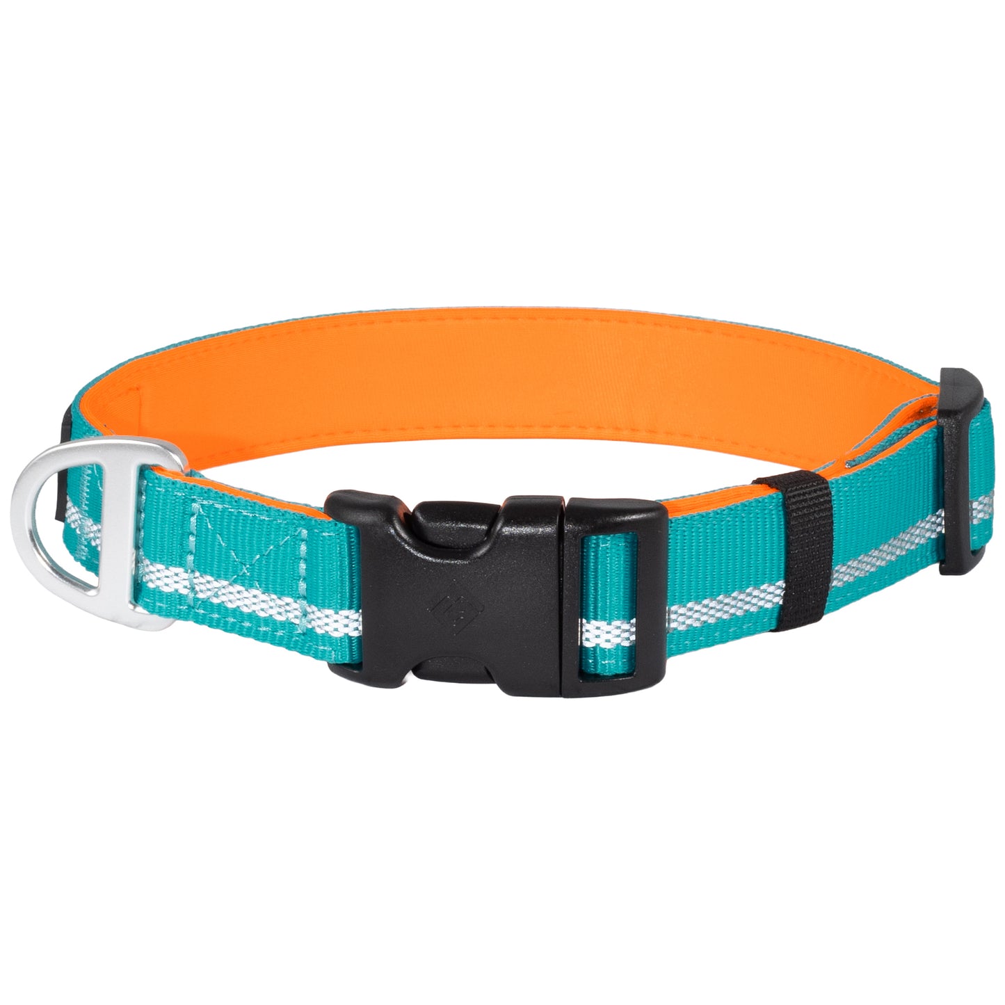
                  
                    Journey Light Collar Aqua & Orange (Reflective)
                  
                