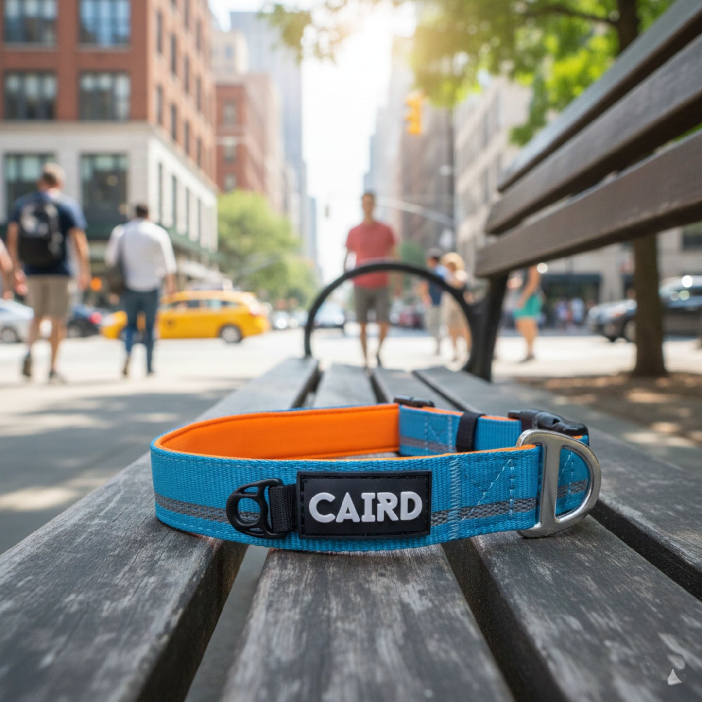 
                  
                    Journey Light Collar Aqua & Orange (Reflective)
                  
                
